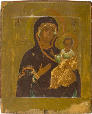 Bild IKONE MIT DER GOTTESMUTTER VON SMOLENSK (SMOLENSKAJA)