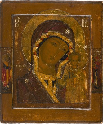 Bild IKONE MIT DER GOTTESMUTTER VON KASAN (KASANSKAJA)