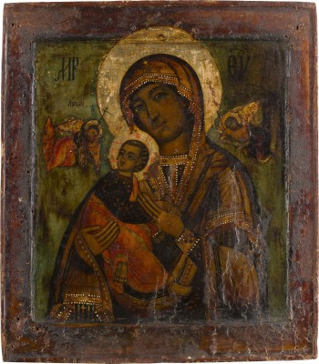 Bild FEINE IKONE MIT DER GOTTESMUTTER DER PASSION