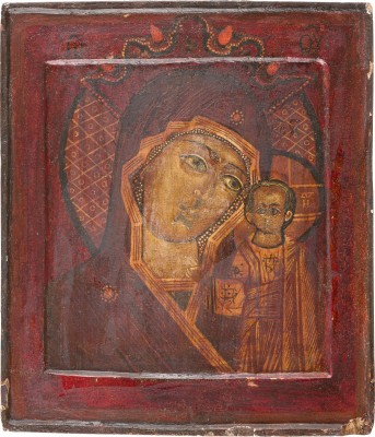 Bild IKONE MIT DER GOTTESMUTTER VON KASAN (KASANKSKAJA)