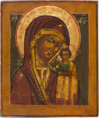 Picture IKONE MIT DER GOTTESMUTTER VON KASAN (KASANSKAJA)