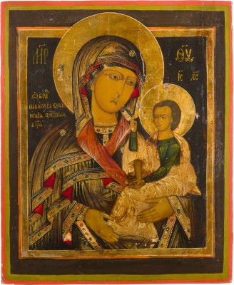 Bild IKONE MIT DER GOTTESMUTTER SMOLENSKAJA-SCHUISKAJA