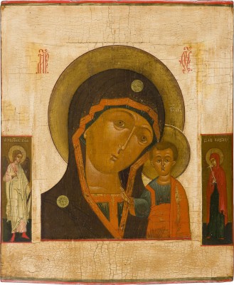 Bild IKONE MIT DER GOTTESMUTTER VON KASAN (KASANKSKAJA)