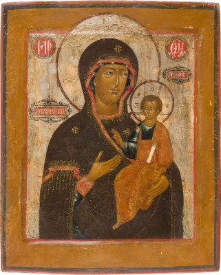 Bild IKONE MIT DER GOTTESMUTTER VON SMOLENSK (SMOLENSKAJA)