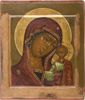 Bild IKONE MIT DER GOTTESMUTTER VON KASAN (KASANKSKAJA)