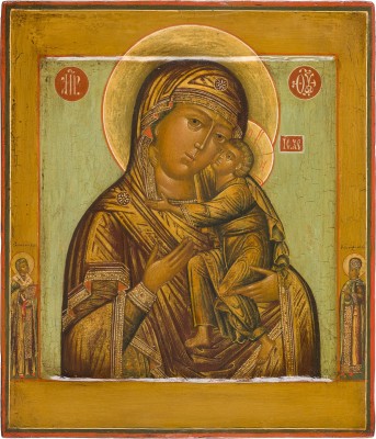 Bild IKONE MIT DER GOTTESMUTTER VON TOLGA (TOLGSKAJA)