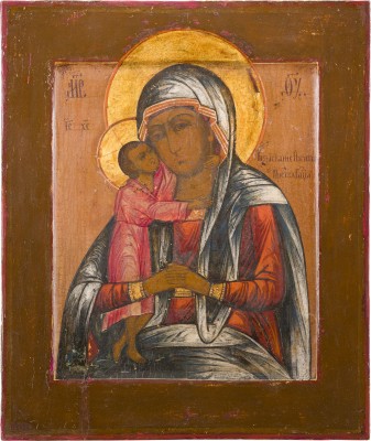 Bild IKONE MIT DER GOTTESMUTTER 'AUFFINDEN DER VERLORENEN'