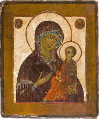 Bild IKONE MIT DER GOTTESMUTTER VON TICHWIN (TICHWINSKAJA)