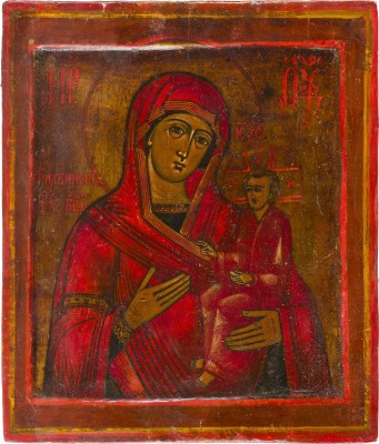 Bild IKONE MIT DER GOTTESMUTTER 'IWERSKAJA'