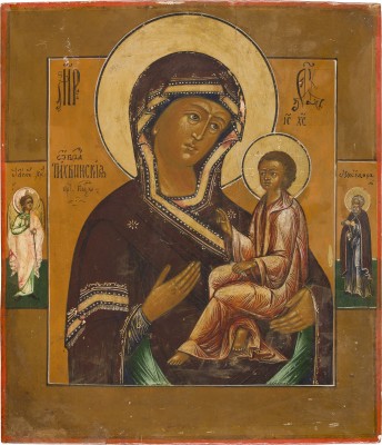 Picture IKONE MIT DER GOTTESMUTTER VON TICHWIN (TICHWINSKAJA)