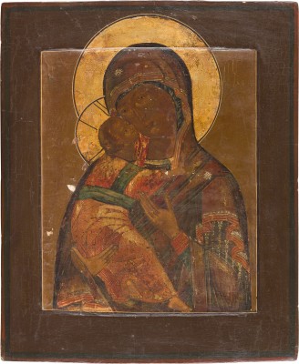 Picture IKONE MIT DER GOTTESMUTTER VON WLADIMIR (WLADIMIRSKAJA)