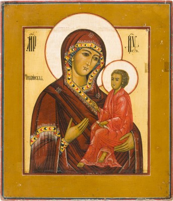 Bild IKONE MIT DER GOTTESMUTTER VON TICHWIN (TICHWINSKAJA)