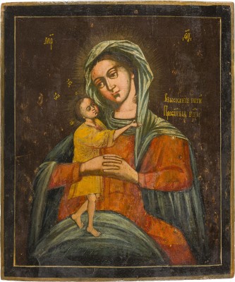 Bild IKONE MIT DER GOTTESMUTTER 'AUFFINDEN DER VERLORENEN'