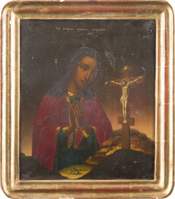 Picture IKONE MIT DER GOTTESMUTTER ACHTYRSKAJA (VON ACHTYRKA)