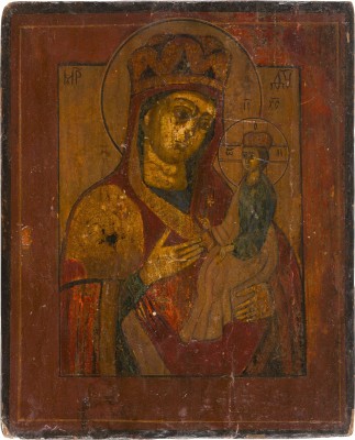 Bild IKONE MIT DER GOTTESMUTTER 'DIE SCHNELLERHÖRENDE' (SKOROPOSLUSNITSA)