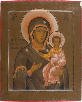 Picture IKONE MIT DER GOTTESMUTTER VON SMOLENSK (SMOLENSKAJA)