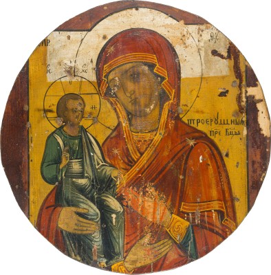 Picture IKONE MIT DER DREIHÄNDIGEN GOTTESMUTTER (TRICHEIROUSA)