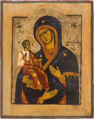 Picture IKONE MIT DER DREIHÄNDIGEN GOTTESMUTTER (TRICHEIROUSA)