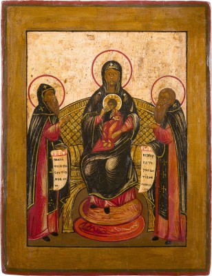 Bild IKONE MIT DER GOTTESMUTTER PETSCHERSKAJA (VOM KIEWER HÖHLENKLOSTER)