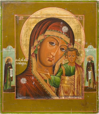 Bild IKONE MIT DER GOTTESMUTTER VON KASAN (KASANSKAJA)