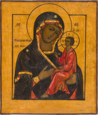 Bild IKONE MIT DER GOTTESMUTTER VON TICHWIN (TICHWINSKAJA)