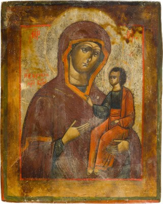 Bild KLEINE IKONE MIT DER GOTTESMUTTER 'IWERSKAJA'