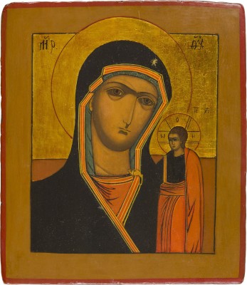 Bild IKONE MIT DER GOTTESMUTTER VON KASAN (KASANKSKAJA)