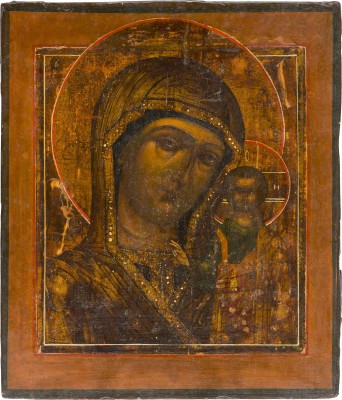 Bild IKONE MIT DER GOTTESMUTTER VON KASAN (KASANSKAJA)