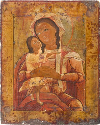 Bild IKONE MIT DER GOTTESMUTTER 'AUFFINDEN DER VERLORENEN'