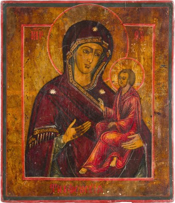 Picture KLEINE IKONE MIT DER GOTTESMUTTER VON TICHWIN (TICHWINSKAJA)