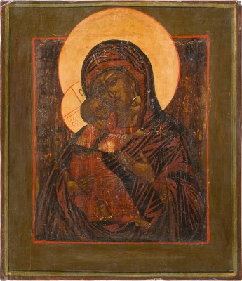Picture IKONE MIT DER GOTTESMUTTER VON WLADIMIR (WLADIMIRSKAJA)