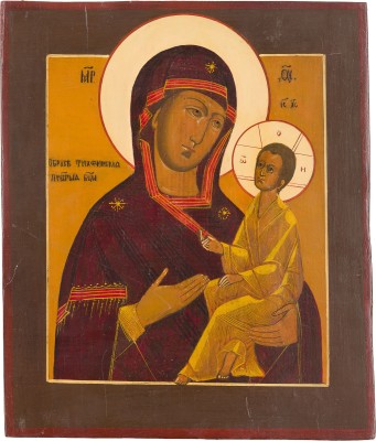Picture IKONE MIT DER GOTTESMUTTER VON TICHWIN (TICHWINSKAJA)