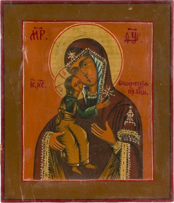 Bild IKONE MIT DER GOTTESMUTTER FEODOROWSKAJA