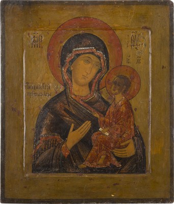 Bild IKONE MIT DER GOTTESMUTTER VON TICHWIN (TICHWINSKAJA)