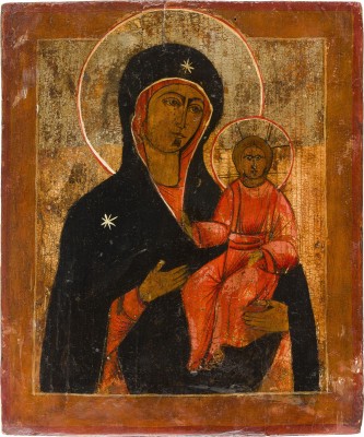 Bild IKONE MIT DER GOTTESMUTTER VON SMOLENSK (SMOLENSKAJA)
