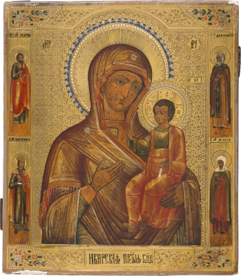 Picture IKONE MIT DER GOTTESMUTTER 'IWERSKAJA'