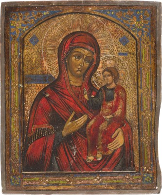 Bild IKONE MIT DER GOTTESMUTTER 'IWERSKAJA'