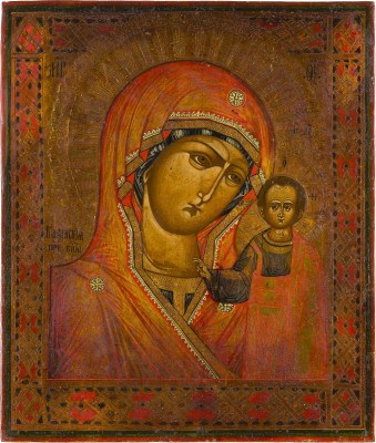 Bild IKONE MIT DER GOTTESMUTTER VON KASAN (KASANSKAJA)