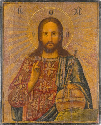 Picture IKONE MIT CHRISTUS DEM WELTENHERRSCHER