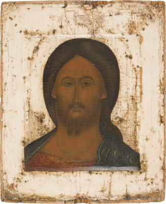 Auction 156<br>FEINE IKONE MIT CHRISTUS 'GRIMMES AUGE'