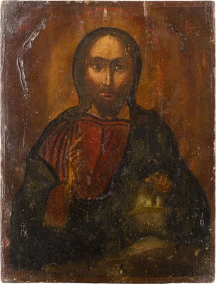 Bild IKONE MIT CHRISTUS DEM WELTENHERRSCHER