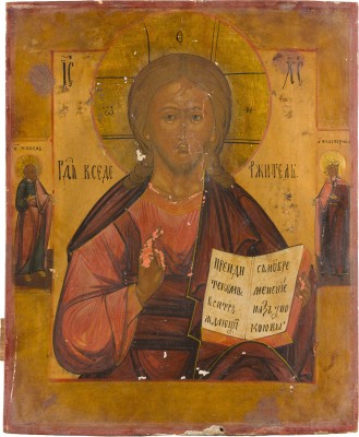 Picture GROSSE IKONE MIT CHRISTUS PANTOKRATOR