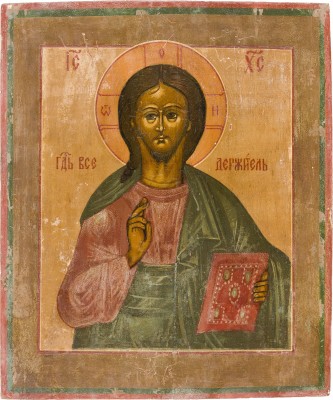 Bild IKONE MIT CHRISTUS PANTOKRATOR