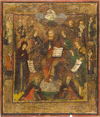 Bild GROSSFORMATIGE IKONE MIT ERWEITERTER DEESIS