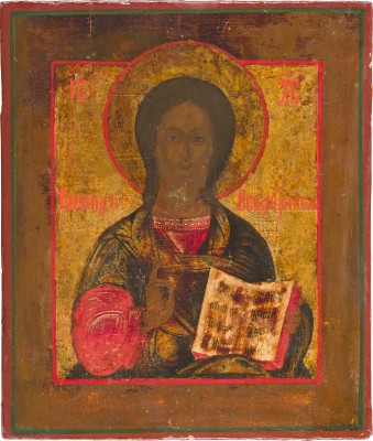 Bild IKONE MIT CHRISTUS PANTOKRATOR