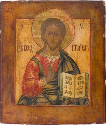 Bild IKONE MIT CHRISTUS PANTOKRATOR