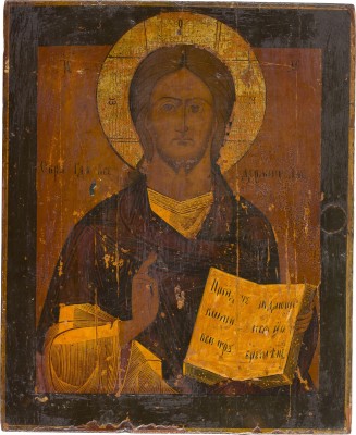 Bild IKONE MIT CHRISTUS PANTOKRATOR