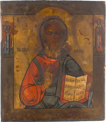 Bild IKONE MIT CHRISTUS PANTOKRATOR