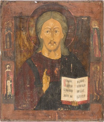 Picture IKONE MIT CHRISTUS PANTOKRATOR