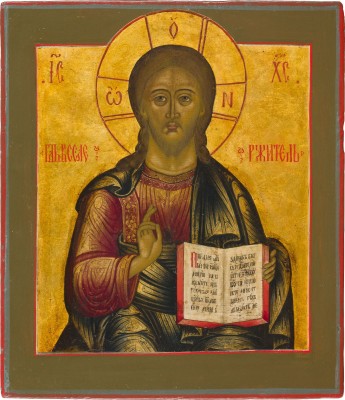 Bild IKONE MIT CHRISTUS PANTOKRATOR